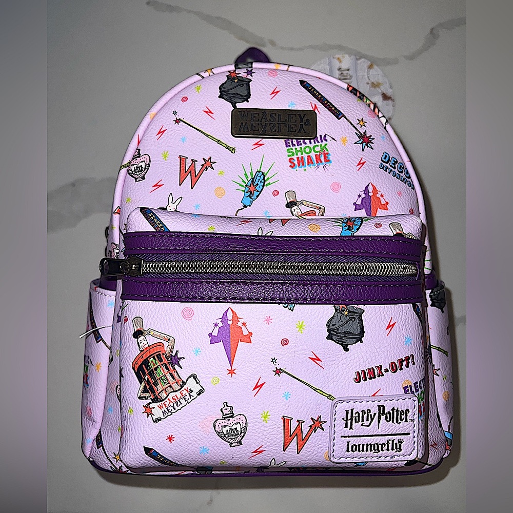 Loungefly Harry Potter Weasley Backpack Brand New